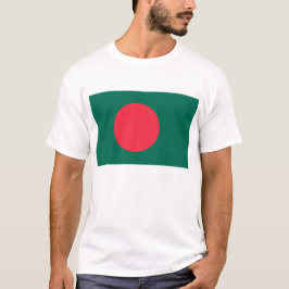 T Shirt mit Flagge Bangladeschs