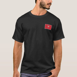T-Shirt mit Flagge der Isle of Man