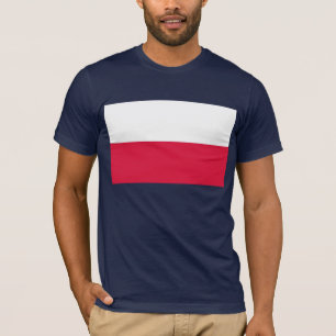 T Shirt mit Flagge Polens