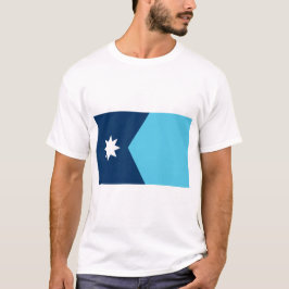 T-Shirt mit Flagge von Minnesota, USA