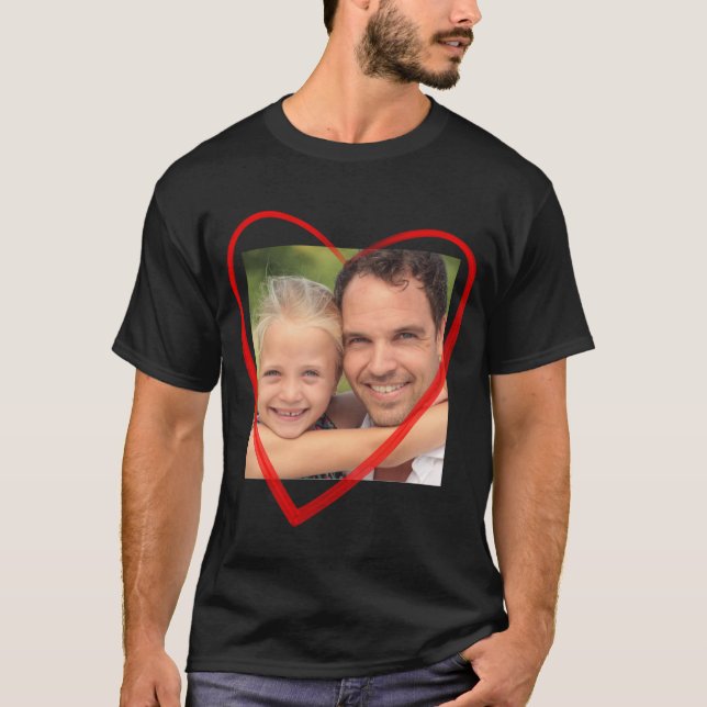 t Shirt mit Foto-Bettwäscher (Vorderseite)