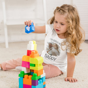 T-Shirt mit Foto des besten Daddys der modernen We