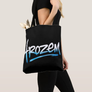 T-Shirt mit gefrorenem Text