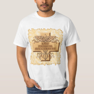 T-Shirt mit gekreuztem Caduceus-Symbol für EMT