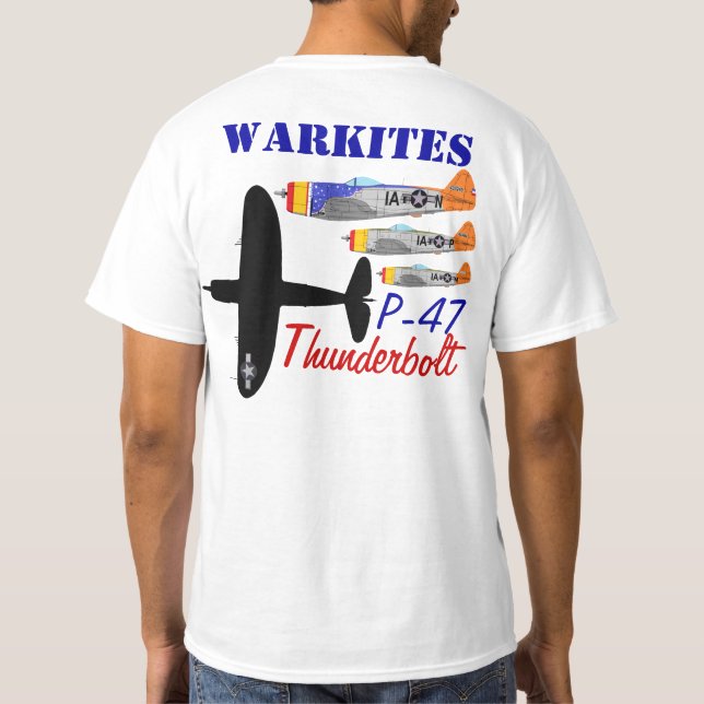 T - Shirt mit Gewindebruch (Rückseite)