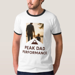 T-Shirt mit Höchstleistung Papa Lustiges Vatertags
