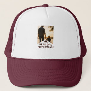 T-Shirt mit Höchstleistung Papa Lustiges Vatertags Truckerkappe