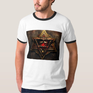 T SHIRT MIT ILLUMINATI-LOGO