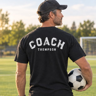 T-Shirt mit individuellem Namen für Trainer, Vinta
