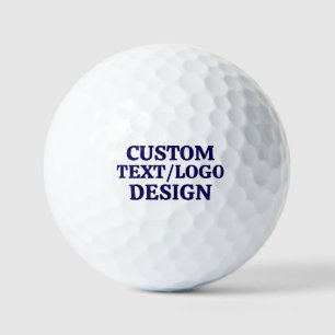 T-Shirt mit individuellem Text/Logo für Herren Golfball