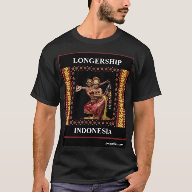 T - Shirt mit indonesischem Motiv (Vorderseite)