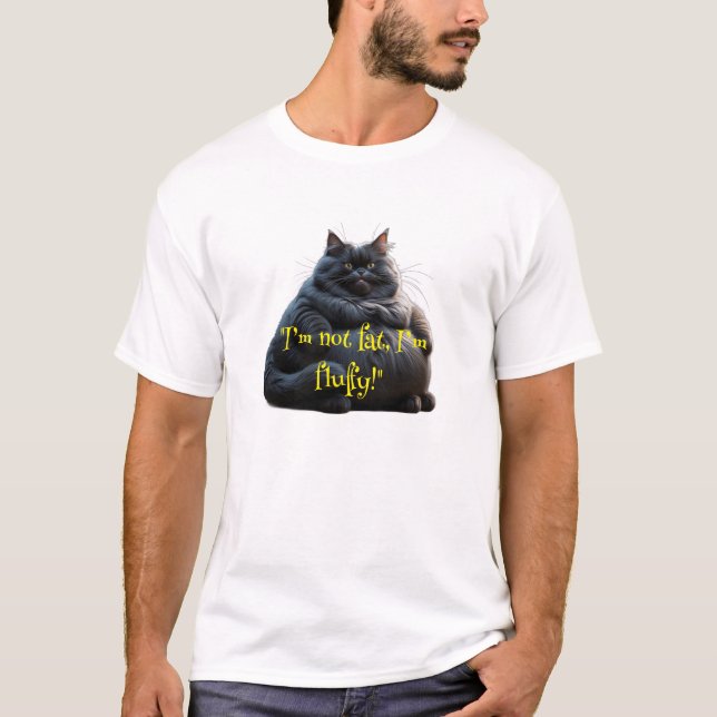T - Shirt mit Katzendesign (Vorderseite)