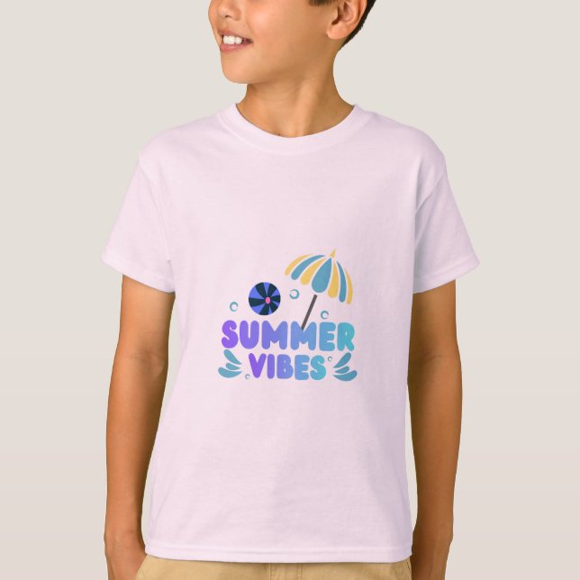 T-Shirt mit kurzem Ärmel und Design (Vorderseite)