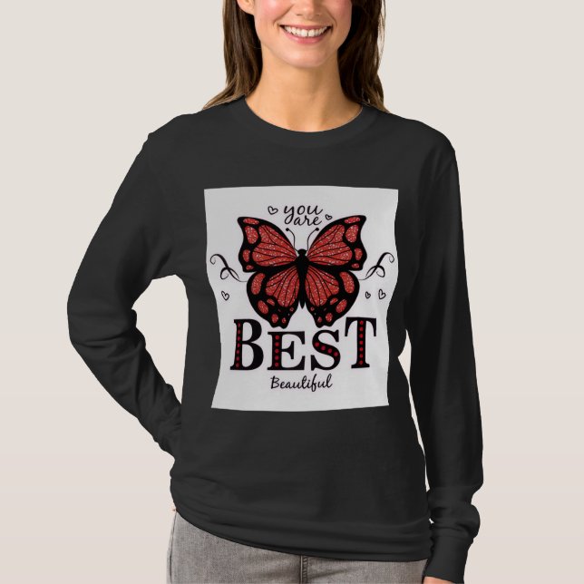 T-Shirt mit langem Arm (Vorderseite)