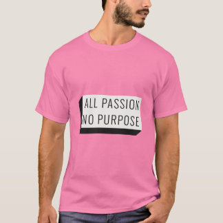 T - Shirt mit lustigem, aber nihilistischem Slogan