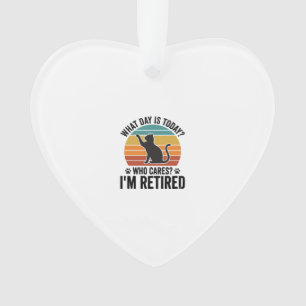 T-Shirt mit lustigem Zitat über eine pensionierte Ornament
