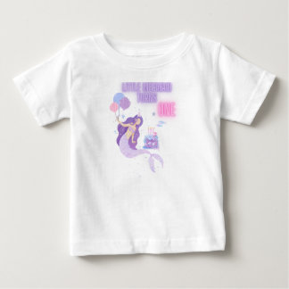 T-Shirt mit Meerjungfrau zum 1. Geburtstag