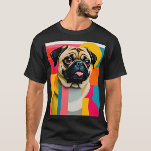 T - Shirt mit Mops