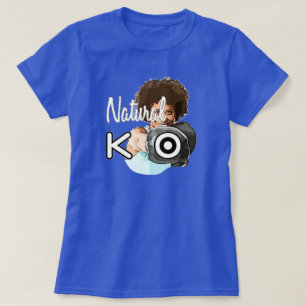 T - Shirt mit natürlichem Knock Out