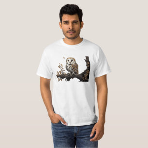 T - Shirt mit Niedlichem Stallhühnchen und Baby