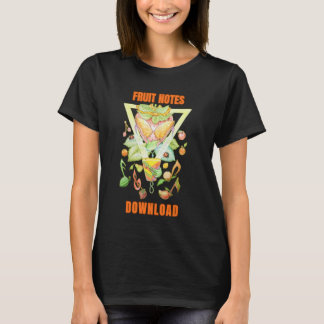 T-Shirt mit Obst-Noten für Damen