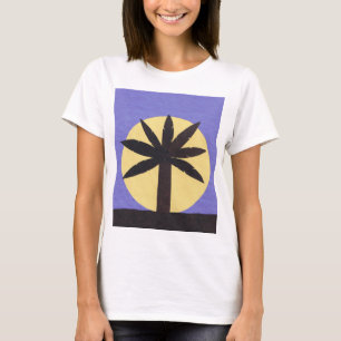 T - Shirt mit Palm Tree Design