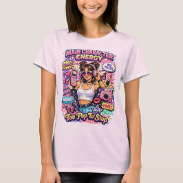 T-Shirt mit Pop-Print