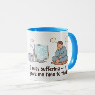 T-Shirt mit Puffern Tasse