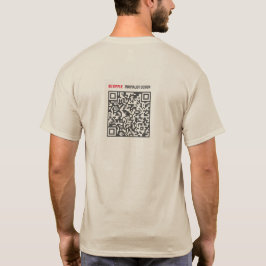 T - Shirt mit QR-Code