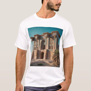 T-Shirt mit realistischem historischem Kunstmotiv