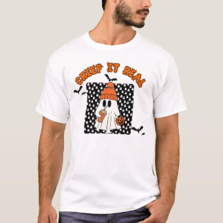 T-Shirt mit Retro-Halloween-Motiv "Creep it Real",