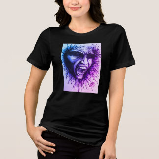 T - Shirt mit schäumender Oberfläche