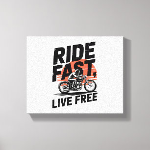 T - Shirt mit schnellem Live-Fahrrad Leinwanddruck