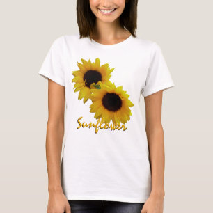 T - Shirt mit Sonnenblumen, Shirt für Sonnenblumen