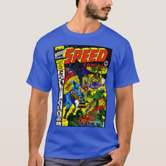 T-Shirt mit SPEED Comics aus den 1940er Jahren 