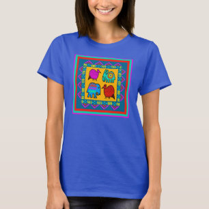 T-Shirt mit Stammes-Tier-Geistern