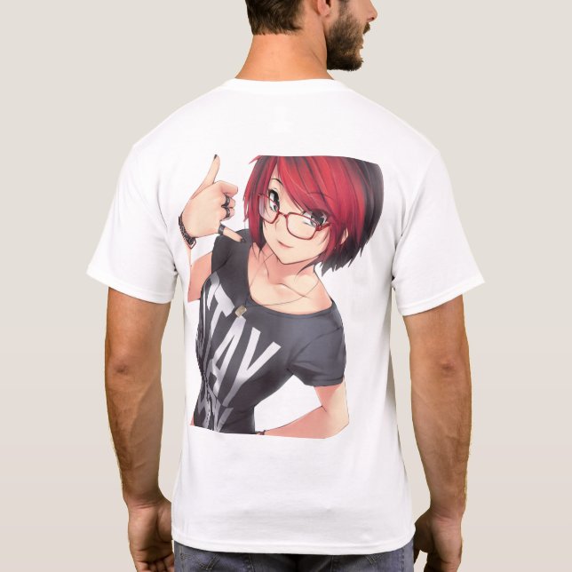 T-Shirt mit starker Persönlichkeit (Rückseite)