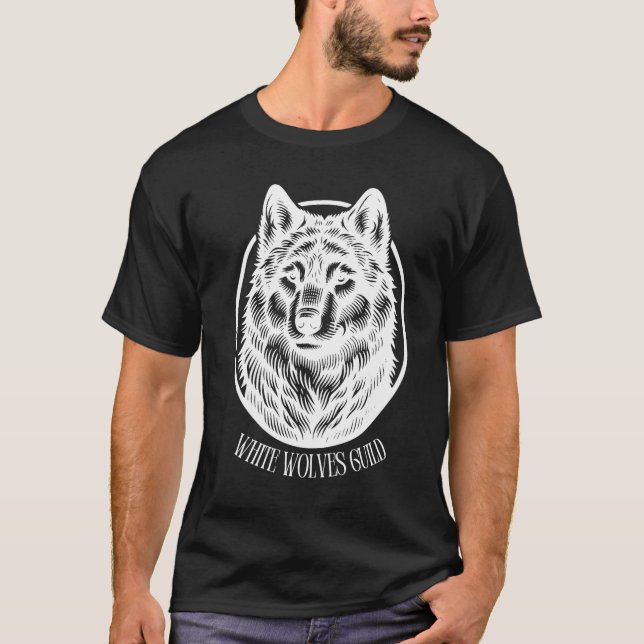 T-Shirt mit Stempel-Design (Vorderseite)