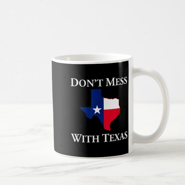 T-Shirt mit Stolz auf Texas  Kaffeetasse (Rechts)
