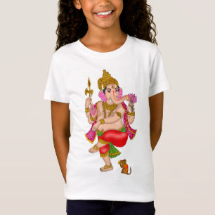 T-Shirt mit tanzendem Ganesha