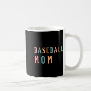 T-Shirt mit Teamname 'Living That Baseball Mom Lif Kaffeetasse