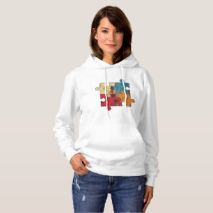 T - Shirt mit Teil des Puzzlespiels