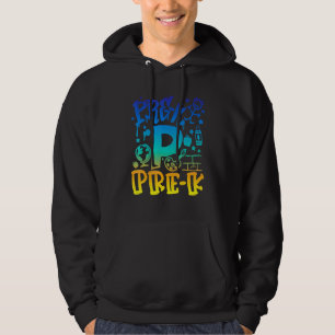 T-Shirt mit Tie-Dye-Design für Vorschullehrer im G Hoodie