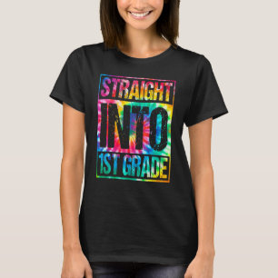 T-Shirt mit Tie-Dye-Effekt für die 1. Klasse Zurüc