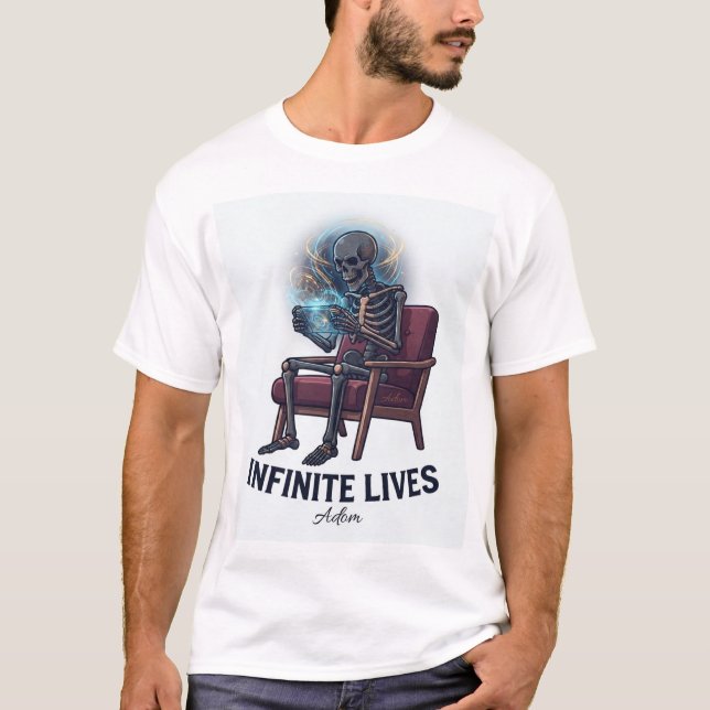 T-Shirt mit unendlichen Leben (Vorderseite)