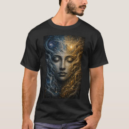 T-Shirt mit unendlicher Mosaik-Illusion
