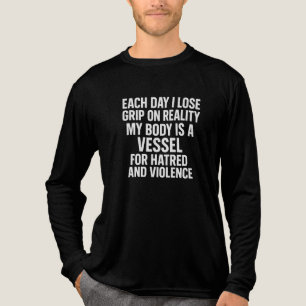 T-Shirt mit verlorener Realität Gefäß Hass Gewalt Tri-Blend Shirt