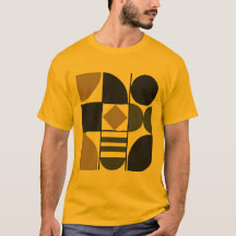 T-Shirt mit verschiedenen Formen für Herren