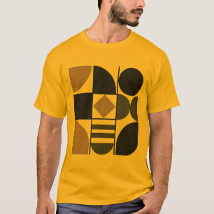 T-Shirt mit verschiedenen Formen für Herren