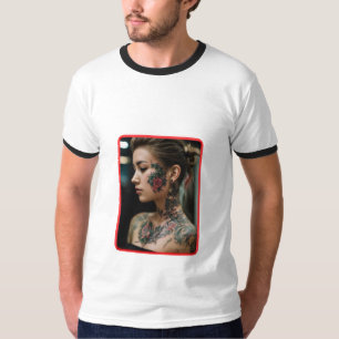 T - Shirt mit verzaubernden Girl-Portraits!"